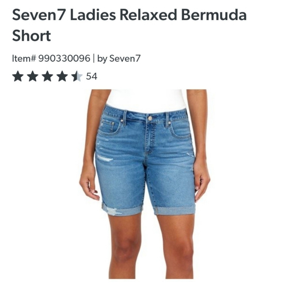 NWT Seven7 Denim shorts 12